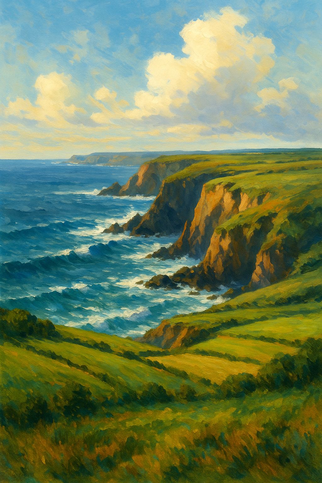 Falaises et sentier côtier du Cap Sizun