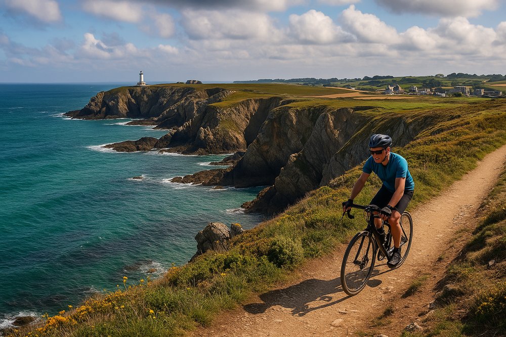 Falaises et villages sur la boucle de la Pointe du Raz